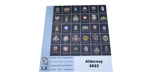 Alderney 2022 Davo Luxury Hingeless Supplement